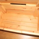 Сундук из массива ели