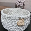 Корзинка для хранения из полиэфирного шнура