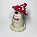 Бабблер/курительная трубка ручной работы Мухомор