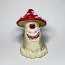 Бабблер/курительная трубка ручной работы Мухомор