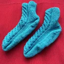 Вязаные носки