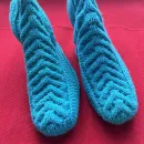 Вязаные носки