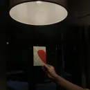 Открытка сердце "любовь"