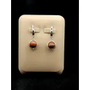 Серьги с сердоликом