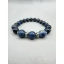 Браслет с дюмортьеритом