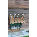 Дубовая шашлычница ручной работы с гастроёмкостью