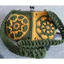 Сумка женская, летняя из полиэфирного шнура