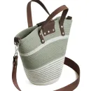 Сумка - корзина из хлопкого шнура