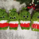 Гринч, олень,пингвин