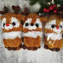 Гринч, олень,пингвин