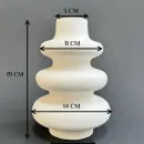 Ваза из гипса для сухоцветов "Ханой"