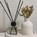 Поднос с вазой для сухоцветов декоративный