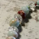 Браслет из варисцита с кварцем