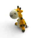 Вязаная игрушка Жираф