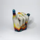 Бабблер/курительная трубка ручной работы Шака