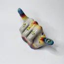 Бабблер/курительная трубка ручной работы Шака