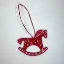 Елочная игрушка Лошадка