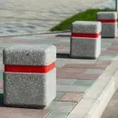 Оградительная полусфера из бетона для ограждения зоны парковки "Парковочный ограничитель"