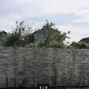 Плетеный заборчик из лозы ивы "Тын"