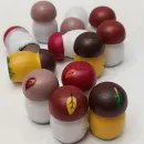 Счетный материал Лесные грибочки деревянные, 12шт