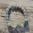 Браслет из аквамарина