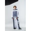 ​Авторский дизайнерский комплект в авангардном стиле. Жакет с капюшоном. Широкие брюки.