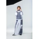 ​Авторский дизайнерский комплект в авангардном стиле. Жакет с капюшоном. Широкие брюки.