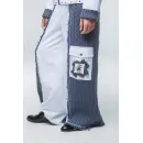 ​Авторский дизайнерский комплект в авангардном стиле. Жакет с капюшоном. Широкие брюки.