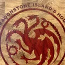 Игра престолов премиальная дубовая доска