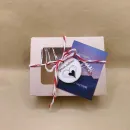 Мужской подарочный набор ручной работы мыло + масло ши