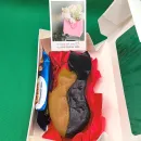 Оригинальный подарок мыло котики двухцветное к 14 февраля