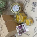 Набор «Двойной уют»: 2 свечи из пчелиного воска