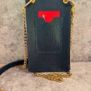 Сумка под телефон из натуральной кожи