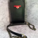 Сумка под телефон из натуральной кожи