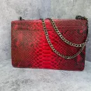 сумка из натуральной кожи питона