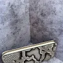 Кошелек из натуральной кожи питона