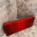 Кошелек из натуральной кожи питона