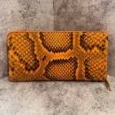 кошелек из натуральной кожи питона