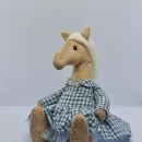 Лошадка в синем платье