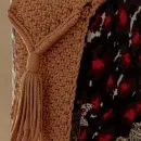 Сумочка для телефона макраме