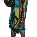 КОЛОМБИНА арт-платье ручной вязки