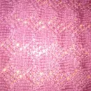 Шейный платок «Треугольники» ручная работа