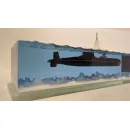 Подводная лодка 941 "Акула" с пуском МБР.