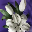 Светильник лилия ручной работы