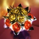 Букет - светильник из изолона Розы