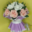 Букет - светильник из изолона Розы