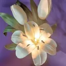 Светильник лилия ручной работы