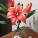 Светильник лилия ручной работы