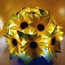 Букет светильник Подсолнухи