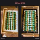 Поднос декорированный мозаикой